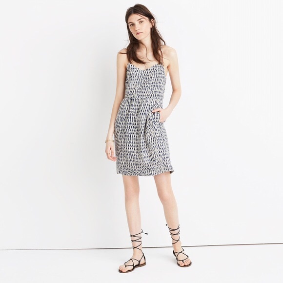 Madewell Sunlight Silk Dress - Picture 1 of 7